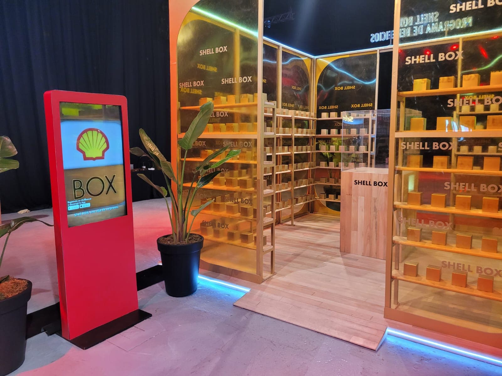 Shell: eventos, vista 6
