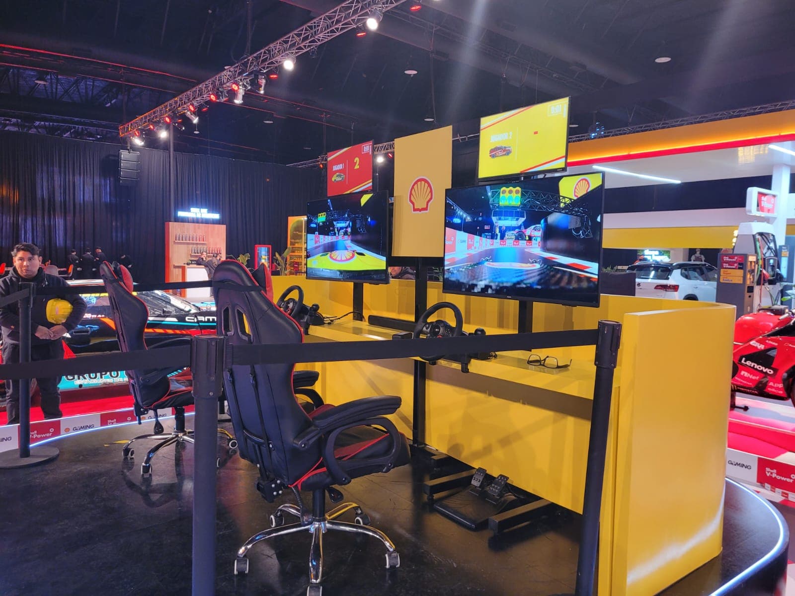 Shell: experiencias interactivas, vista principal