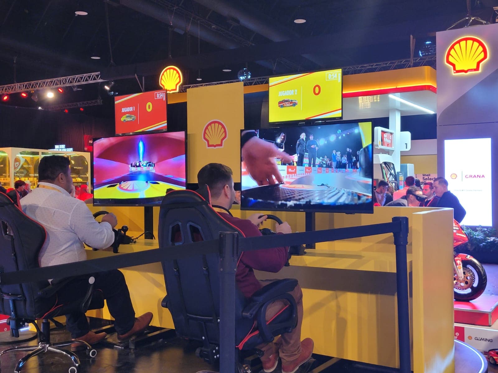 Shell: experiencias interactivas, vista 3