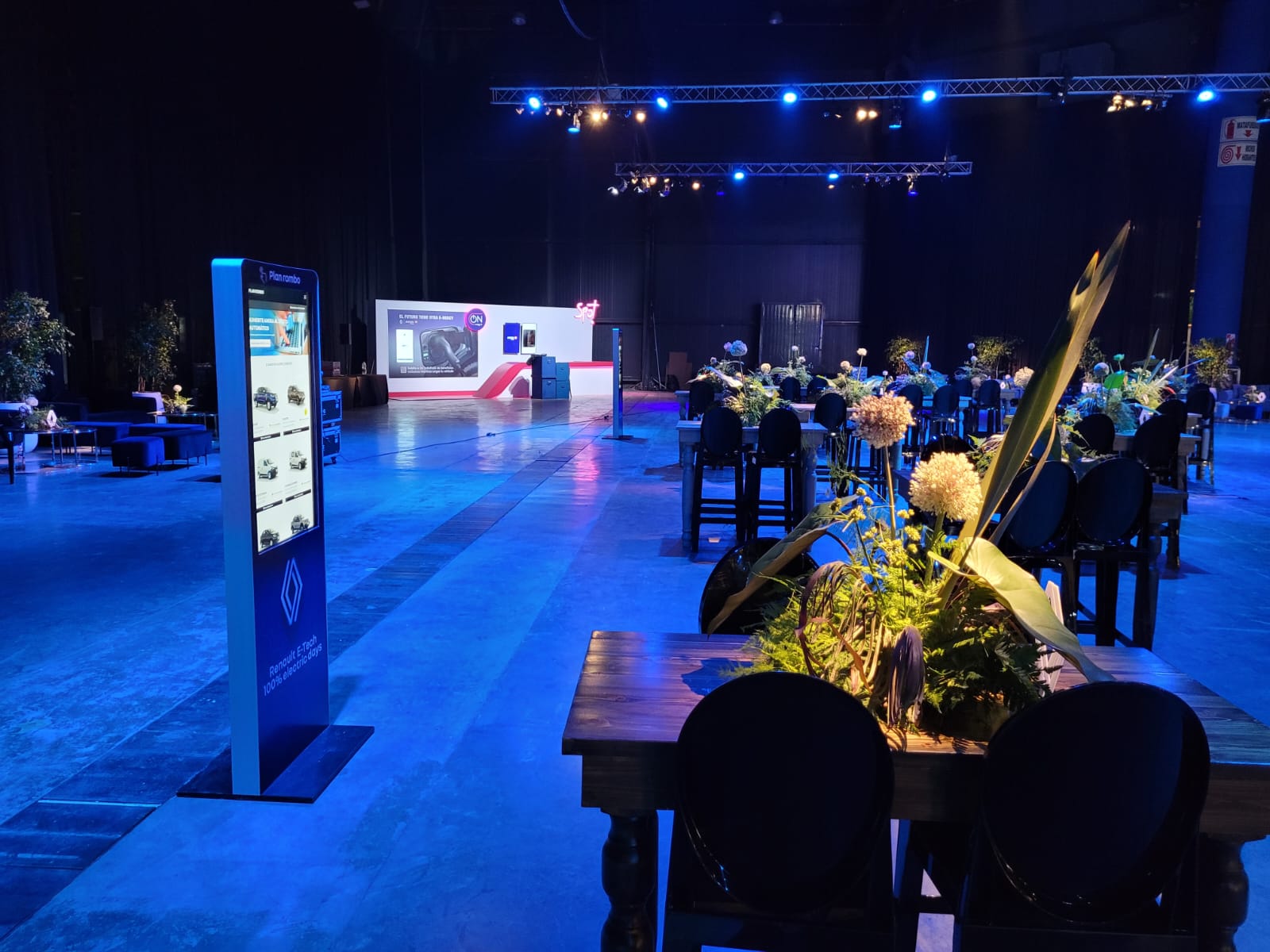 Renault: eventos, vista principal