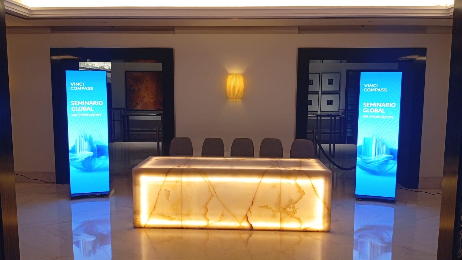 Vinci Compass: eventos, vista 3