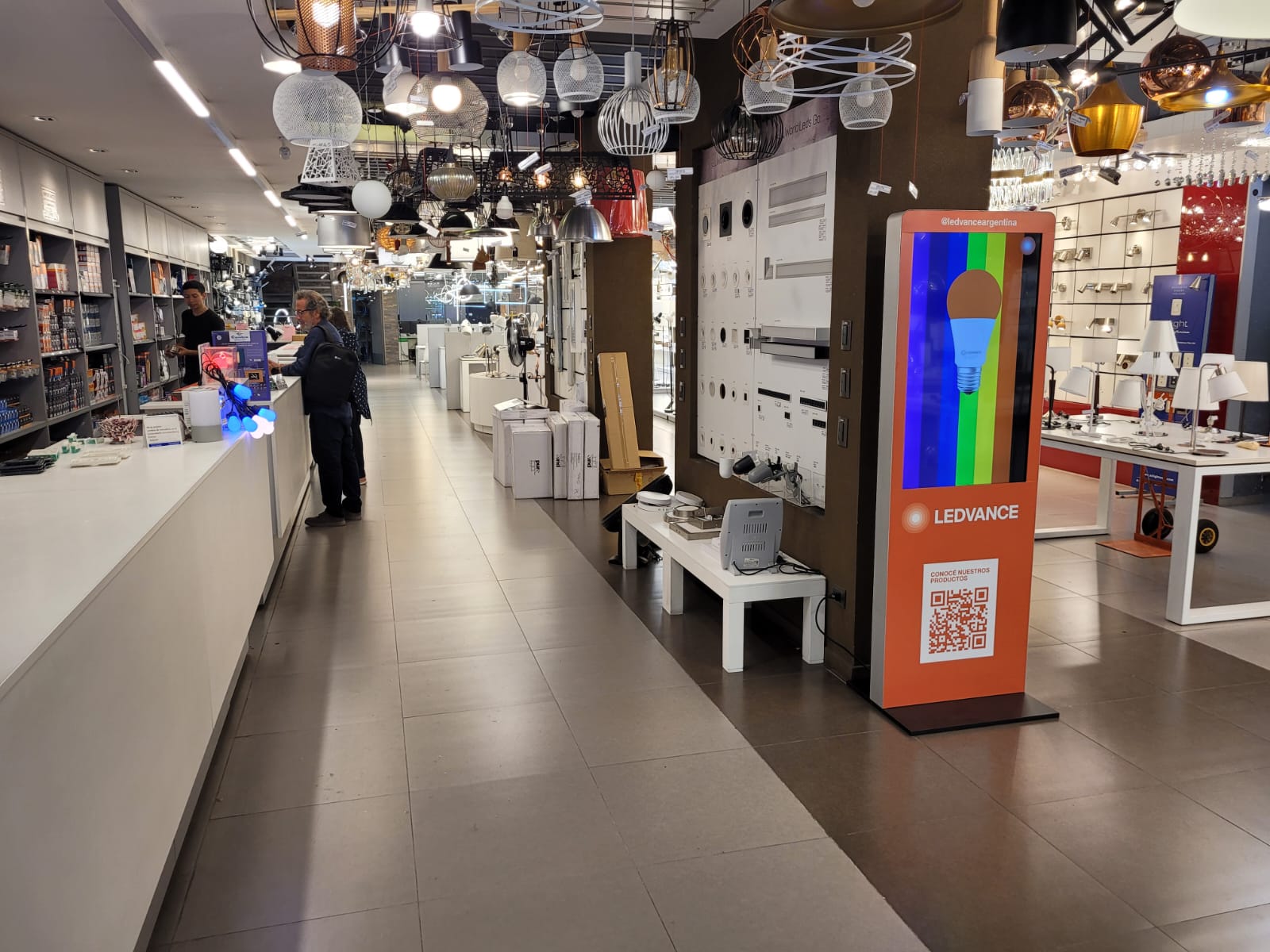 LEDVANCE: retail, vista principal