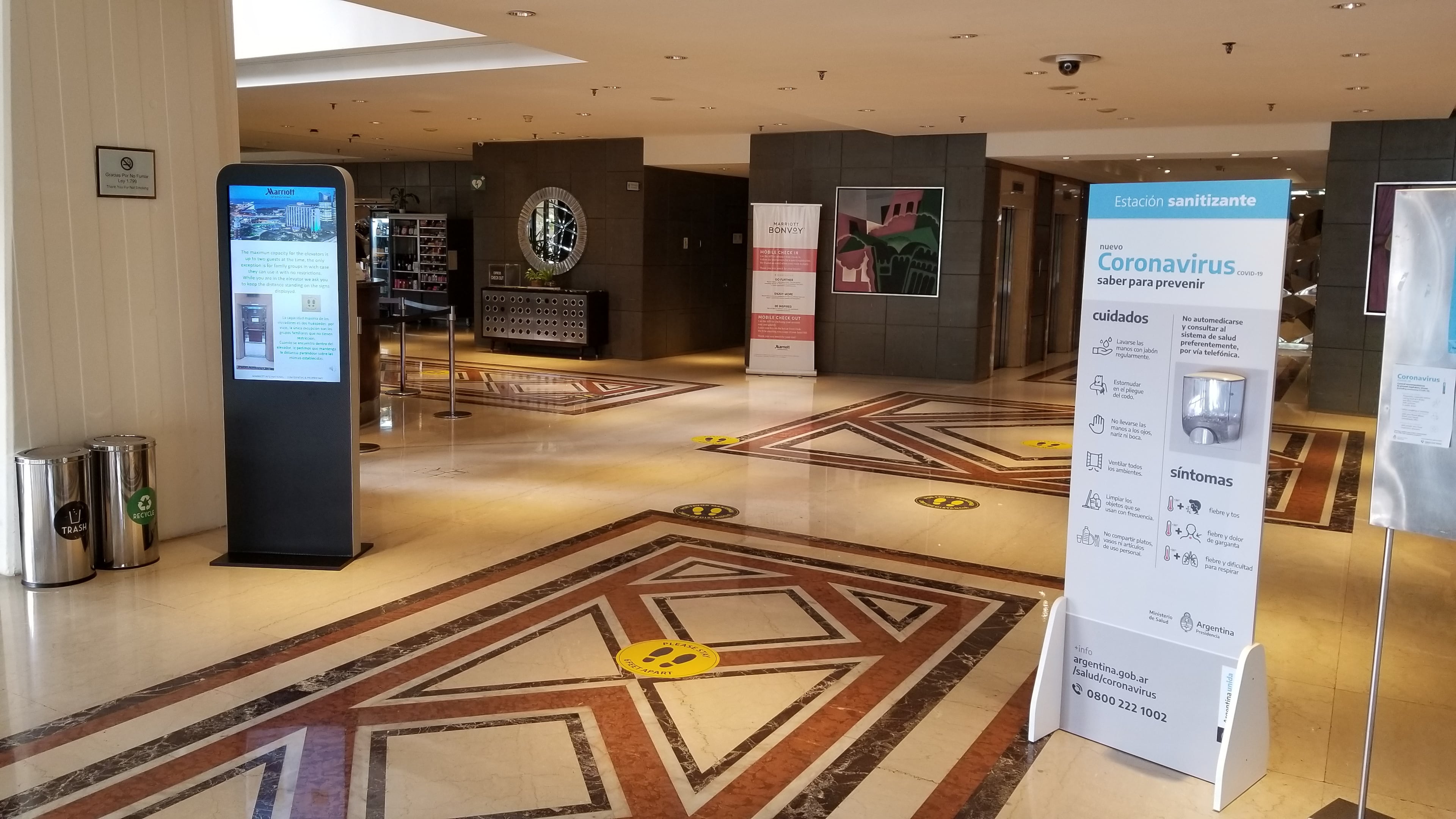 Sheraton: hospitalidad, vista principal