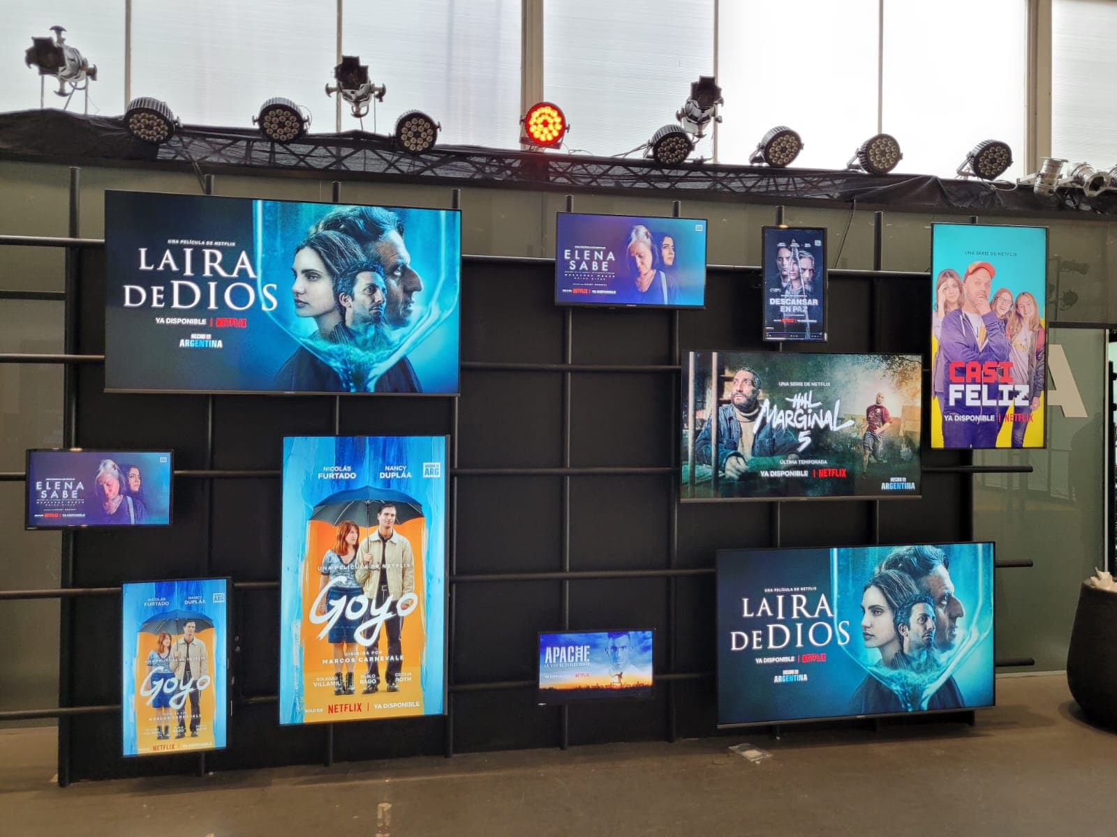 Netflix: videowall, vista 3