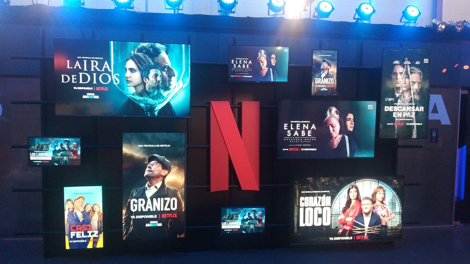 Netflix: videowall, vista 5