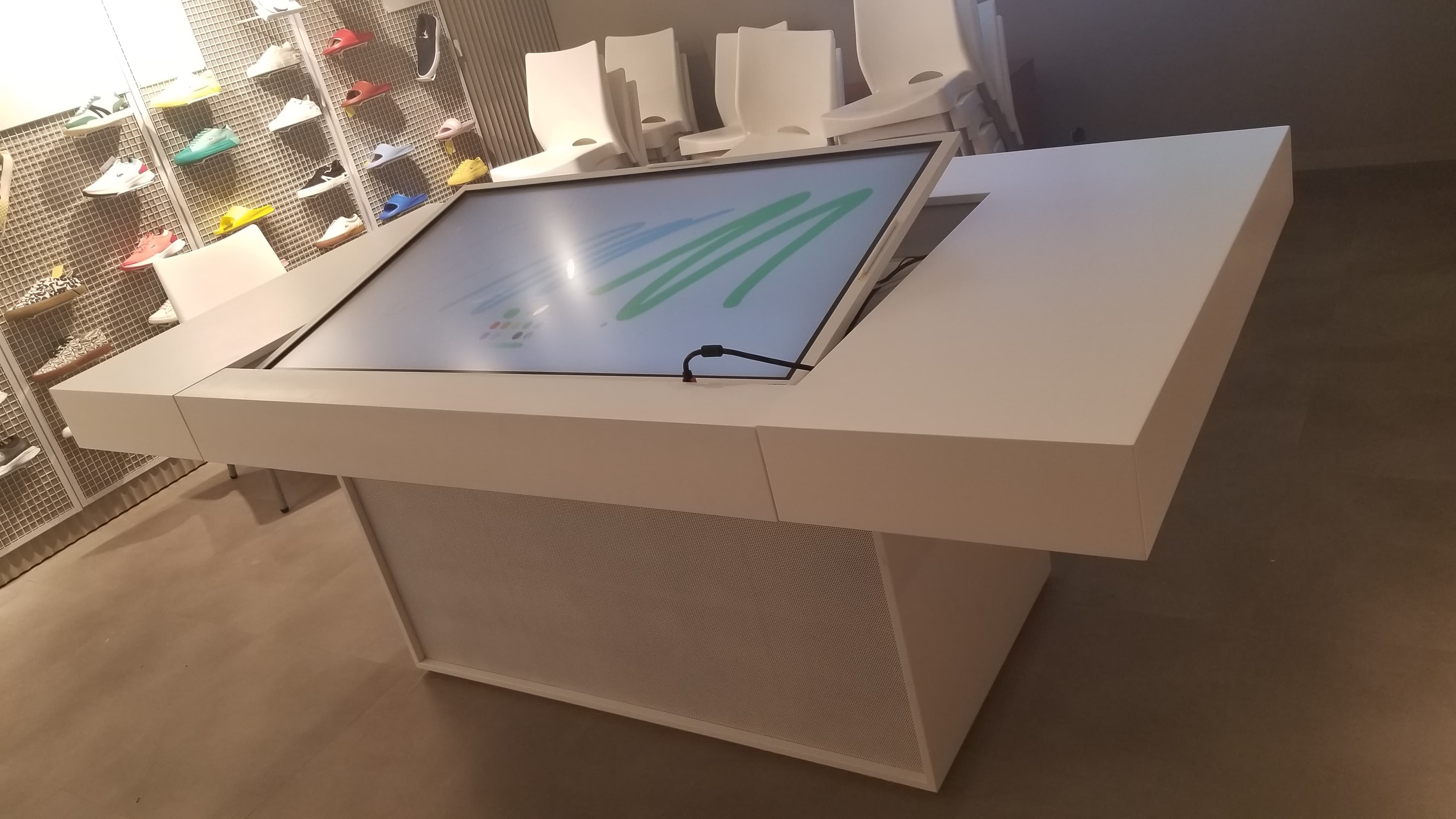 Lacoste: retail interactivo, vista 2