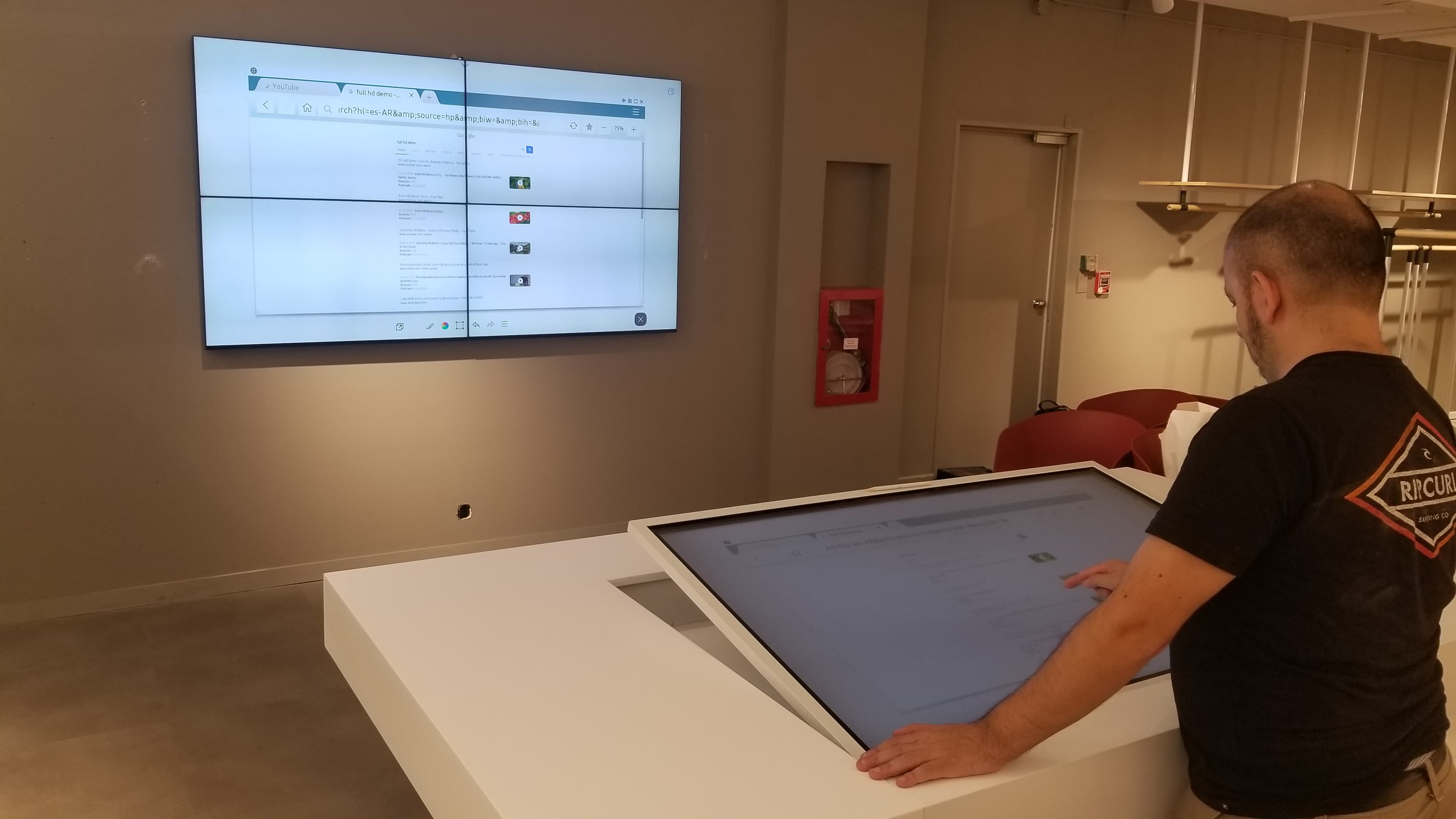 Lacoste: retail interactivo, vista 5