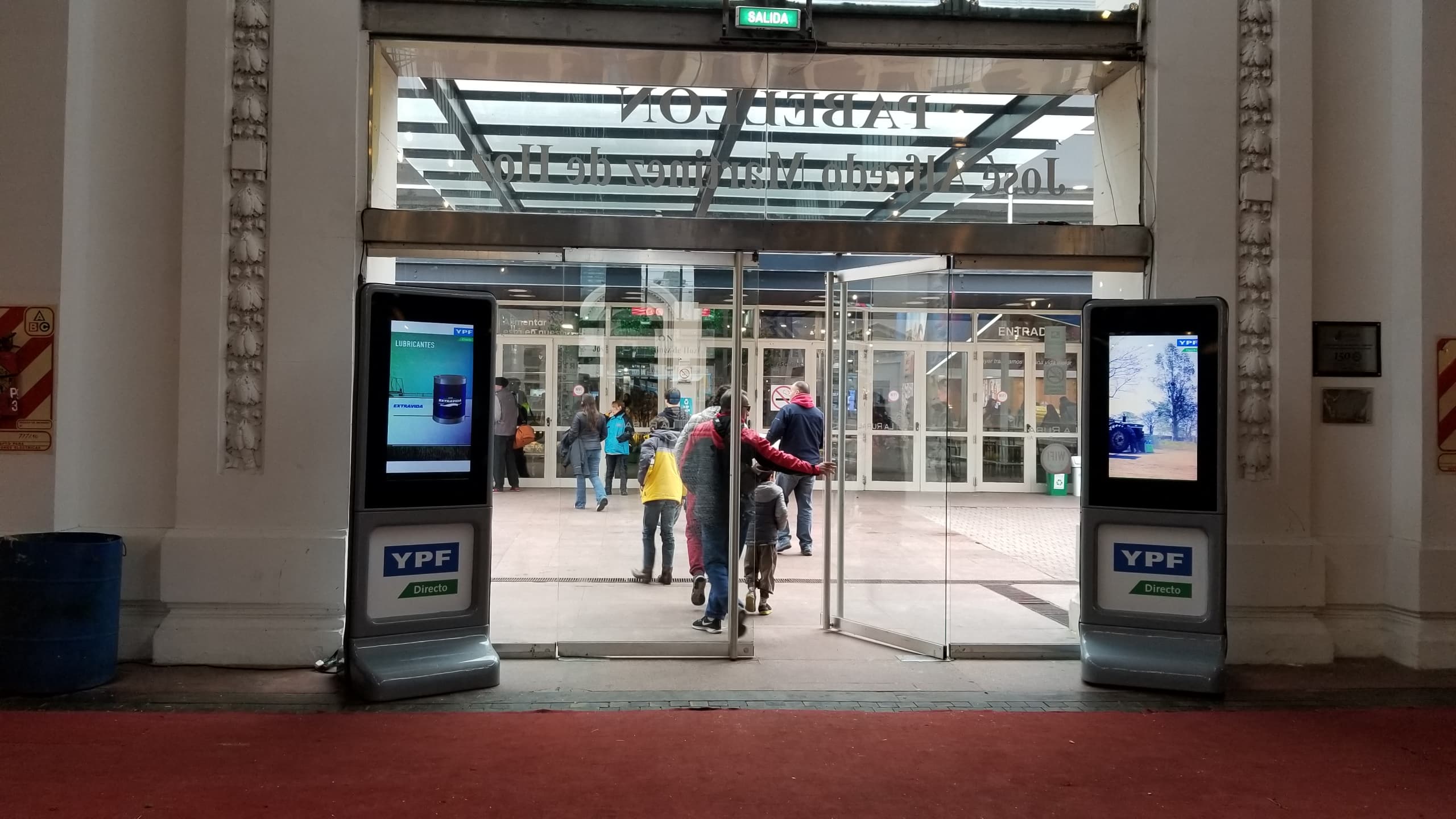 YPF: eventos, vista 2