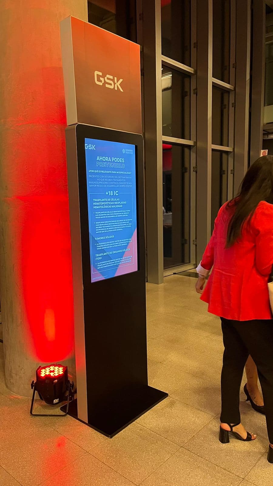 GSK: eventos, vista 3