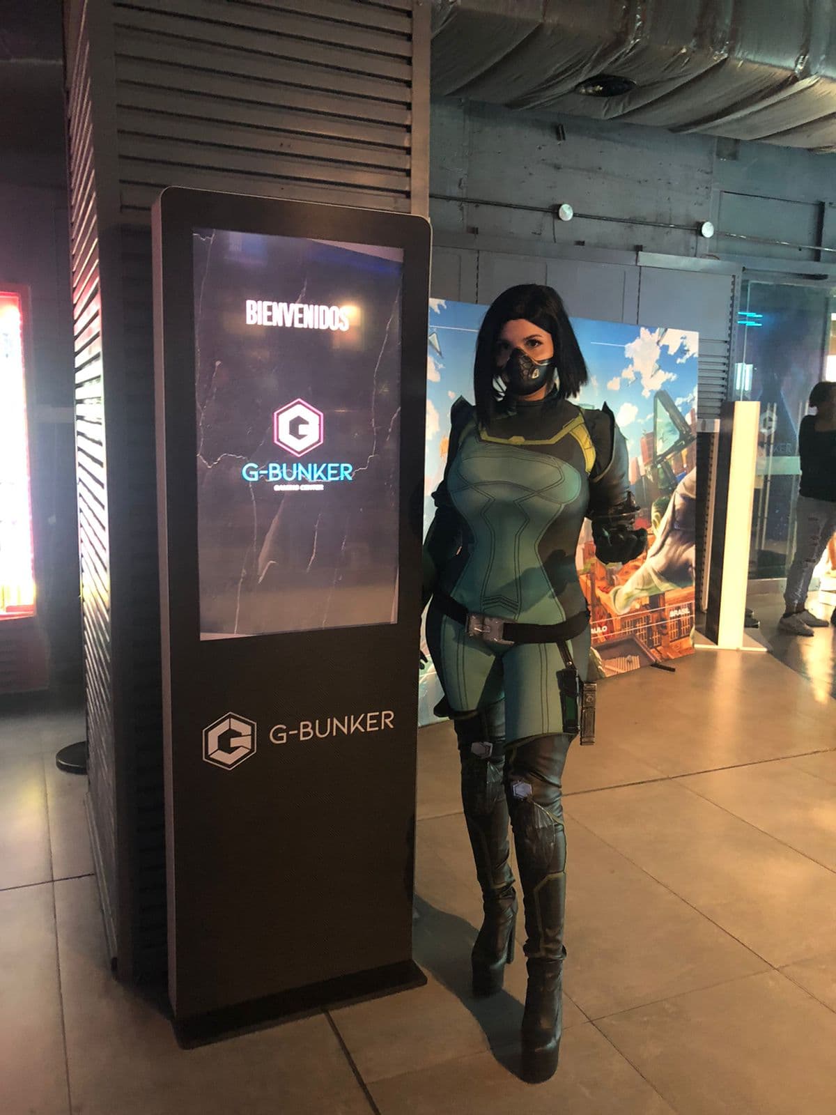 G-Bunker: señalética digital, vista 2