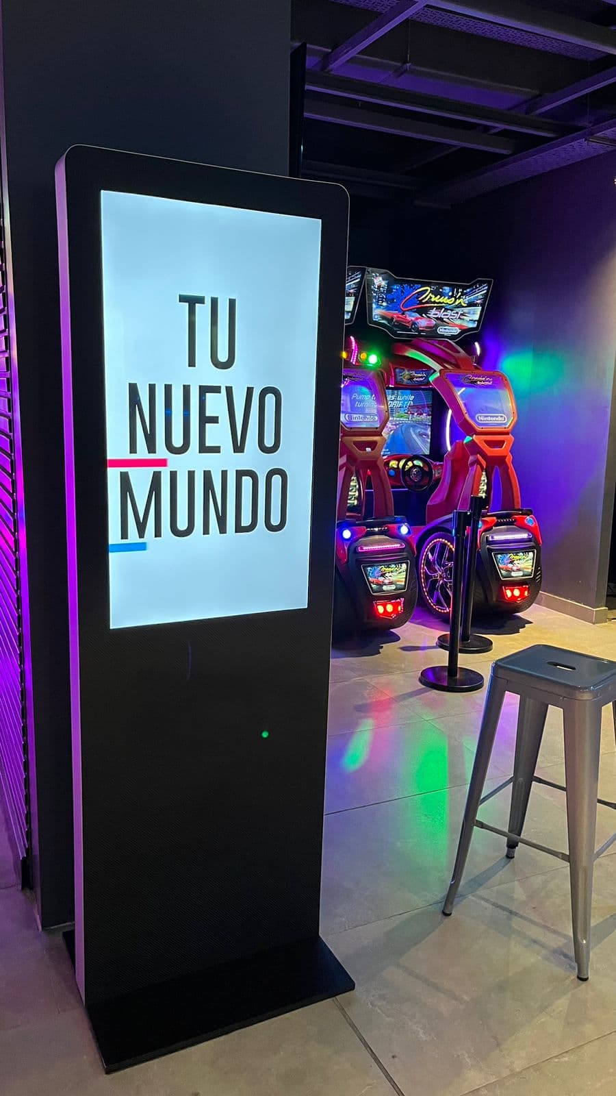 G-Bunker: señalética digital, vista 3