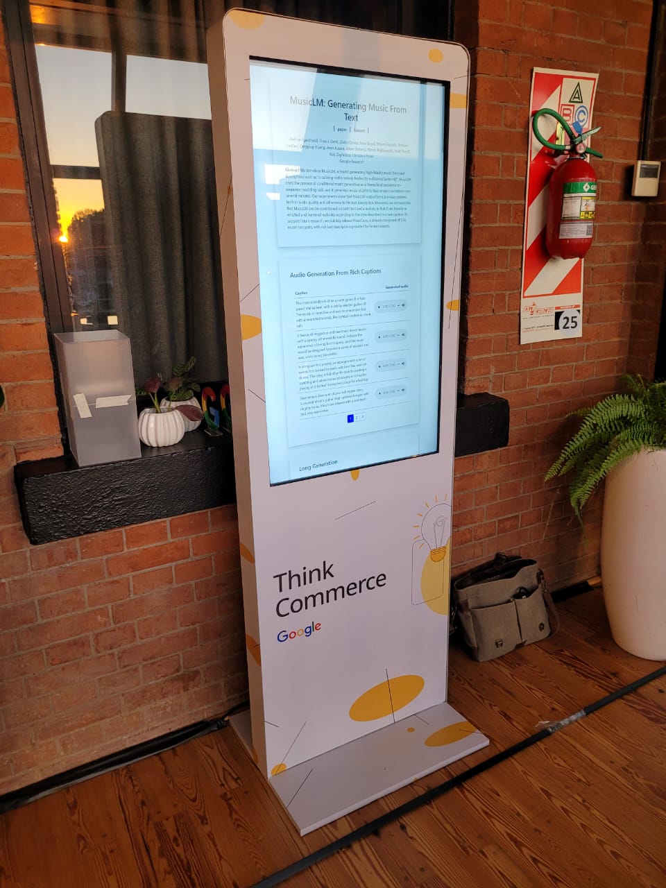 Diseño del totem interactivo